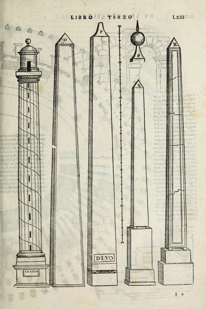 An illustration from Il terzo libro, 1551, leaf 65