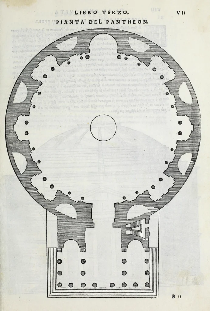An illustration from Il terzo libro, 1551, leaf 9