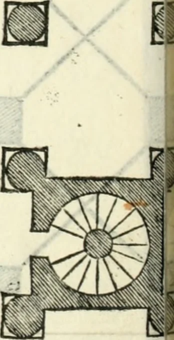 An illustration from Il terzo libro : nel qval si figvrano, e descrivono le antiqvita di Roma, e le altre che sono in Italia e fvori d'Italia ..., 1540, leaf 101