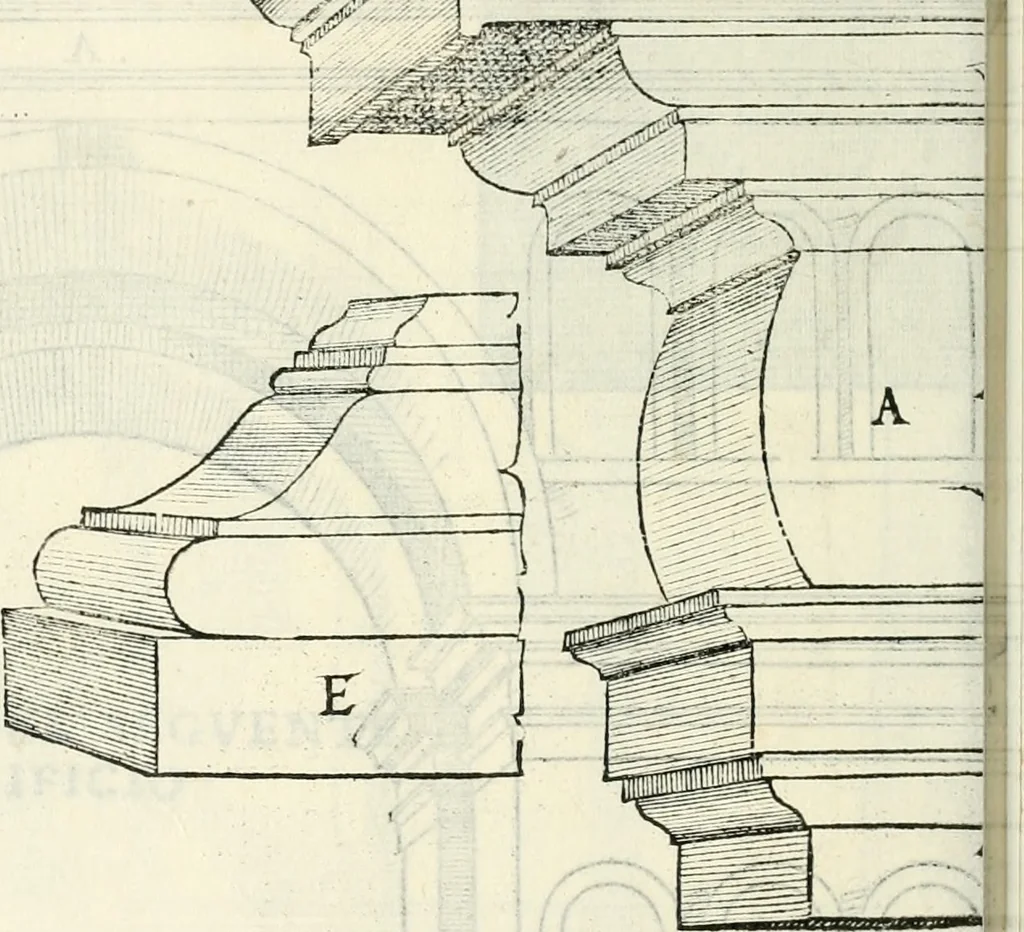 An illustration from Il terzo libro : nel qval si figvrano, e descrivono le antiqvita di Roma, e le altre che sono in Italia e fvori d'Italia ..., 1540, leaf 109