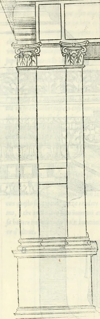 An illustration from Il terzo libro : nel qval si figvrano, e descrivono le antiqvita di Roma, e le altre che sono in Italia e fvori d'Italia ..., 1540, leaf 113