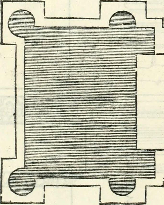 An illustration from Il terzo libro : nel qval si figvrano, e descrivono le antiqvita di Roma, e le altre che sono in Italia e fvori d'Italia ..., 1540, leaf 119