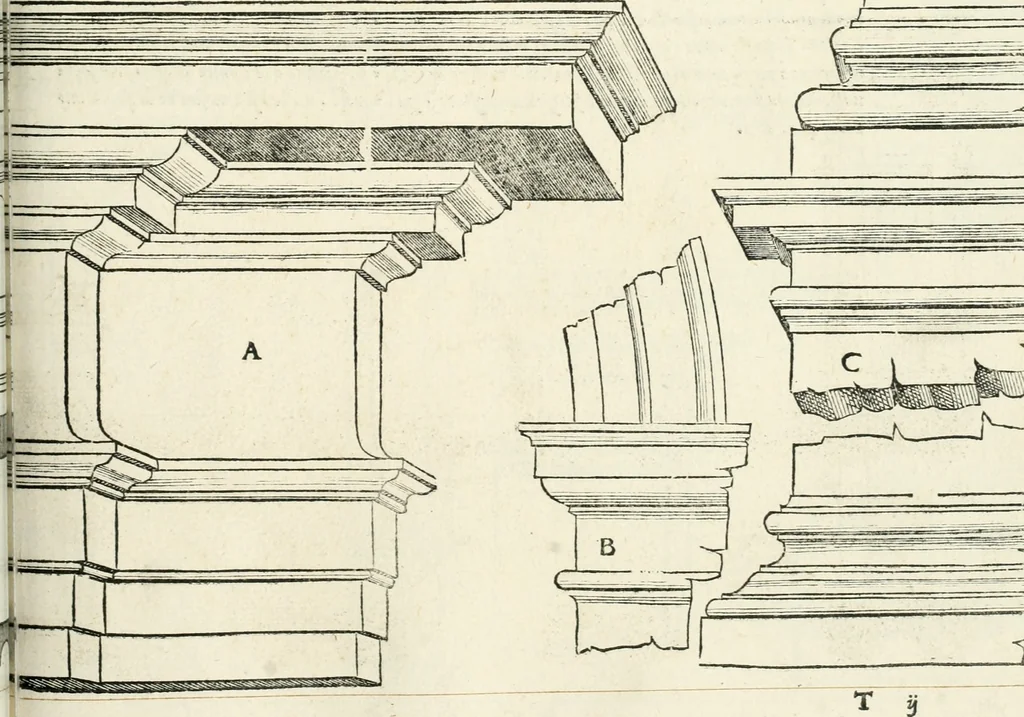 An illustration from Il terzo libro : nel qval si figvrano, e descrivono le antiqvita di Roma, e le altre che sono in Italia e fvori d'Italia ..., 1540, leaf 148
