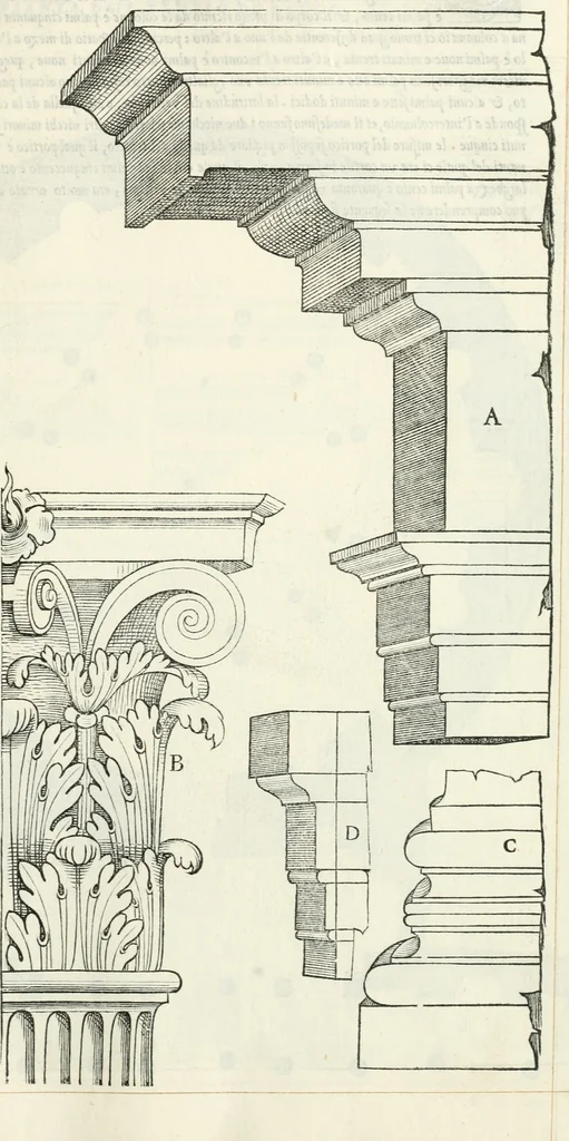 An illustration from Il terzo libro : nel qval si figvrano, e descrivono le antiqvita di Roma, e le altre che sono in Italia e fvori d'Italia ..., 1540, leaf 22