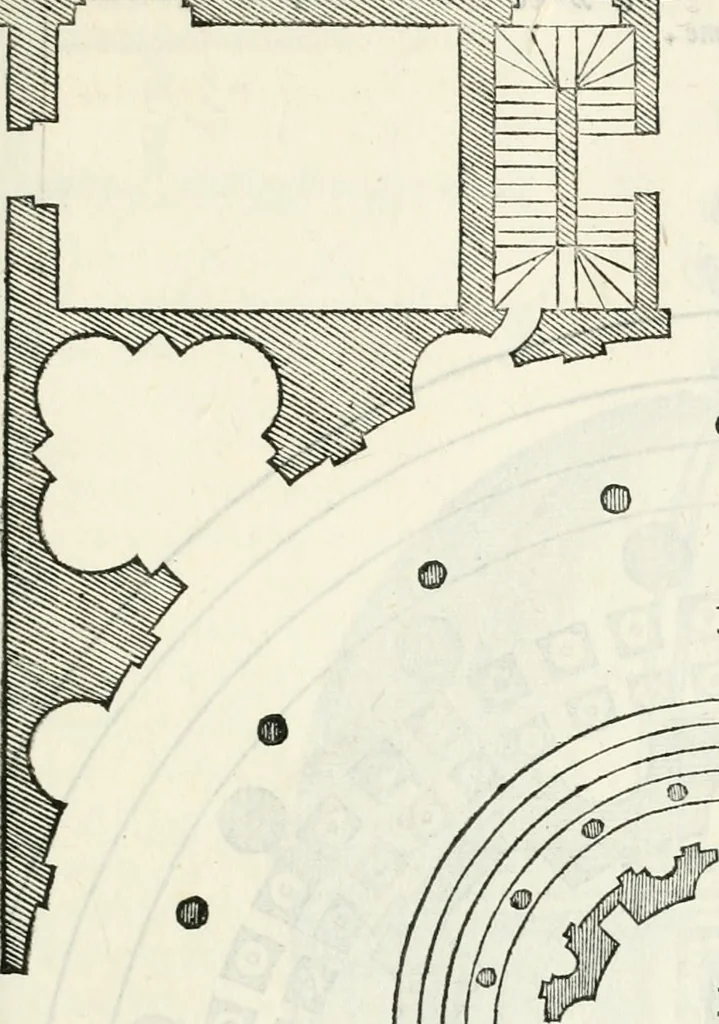 An illustration from Il terzo libro : nel qval si figvrano, e descrivono le antiqvita di Roma, e le altre che sono in Italia e fvori d'Italia ..., 1540, leaf 46