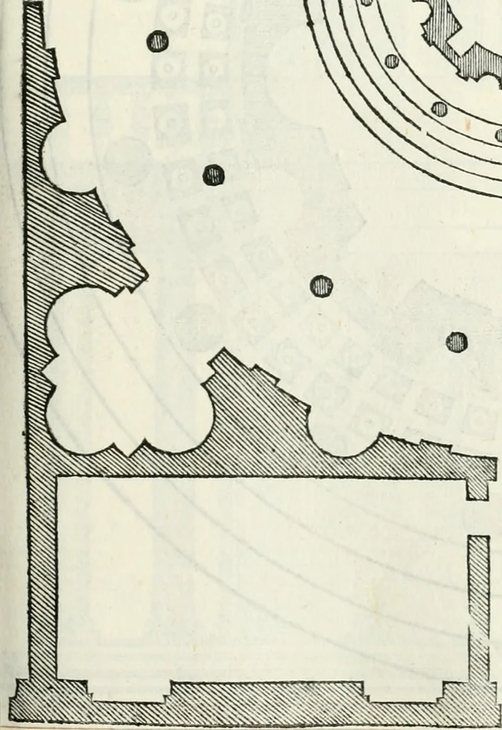 An illustration from Il terzo libro : nel qval si figvrano, e descrivono le antiqvita di Roma, e le altre che sono in Italia e fvori d'Italia ..., 1540, leaf 46
