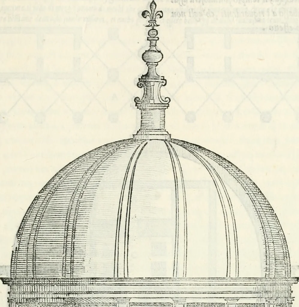 An illustration from Il terzo libro : nel qval si figvrano, e descrivono le antiqvita di Roma, e le altre che sono in Italia e fvori d'Italia ..., 1540, leaf 48