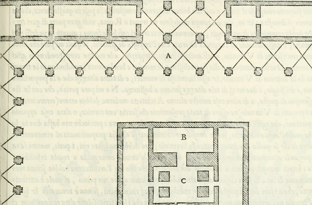 An illustration from Il terzo libro : nel qval si figvrano, e descrivono le antiqvita di Roma, e le altre che sono in Italia e fvori d'Italia ..., 1540, leaf 50