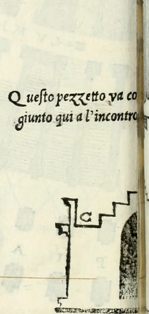An illustration from Il terzo libro : nel qval si figvrano, e descrivono le antiqvita di Roma, e le altre che sono in Italia e fvori d'Italia ..., 1540, leaf 71