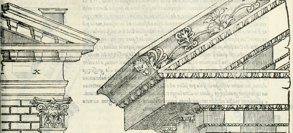 An illustration from Il terzo libro : nel qval si figvrano, e descrivono le antiqvita di Roma, e le altre che sono in Italia e fvori d'Italia ..., 1540, leaf 86