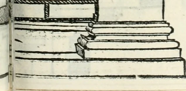 An illustration from Il terzo libro : nel qval si figvrano, e descrivono le antiqvita di Roma, e le altre che sono in Italia e fvori d'Italia ..., 1540, leaf 86