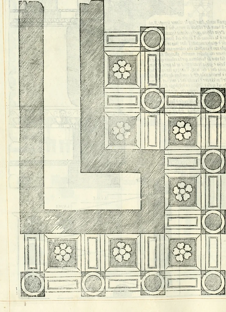 An illustration from Il terzo libro : nel qval si figvrano, e descrivono le antiqvita di Roma, e le altre che sono in Italia e fvori d'Italia ..., 1540, leaf 87