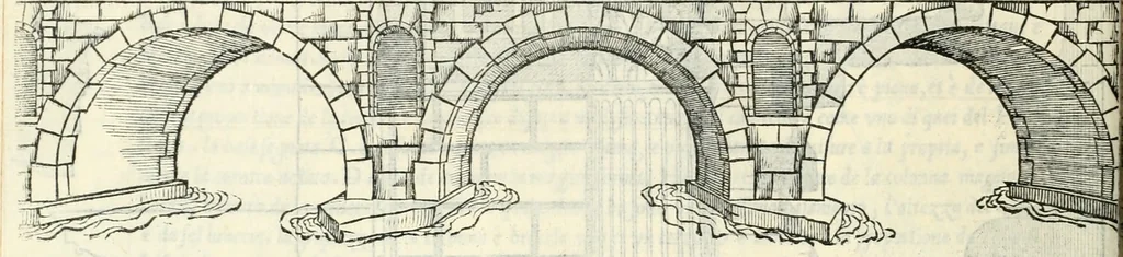 An illustration from Il terzo libro : nel qval si figvrano, e descrivono le antiqvita di Roma, e le altre che sono in Italia e fvori d'Italia ..., 1540, leaf 91