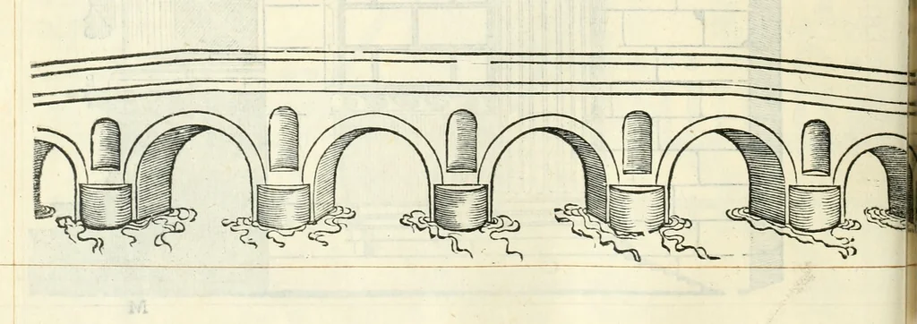 An illustration from Il terzo libro : nel qval si figvrano, e descrivono le antiqvita di Roma, e le altre che sono in Italia e fvori d'Italia ..., 1540, leaf 91