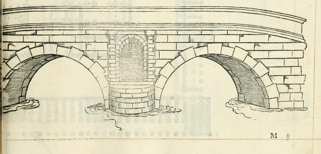 An illustration from Il terzo libro : nel qval si figvrano, e descrivono le antiqvita di Roma, e le altre che sono in Italia e fvori d'Italia ..., 1540, leaf 92