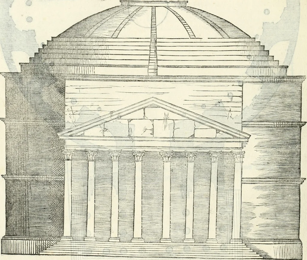 An illustration from Il terzo [-qvinto] libro ..., 1551, leaf 107