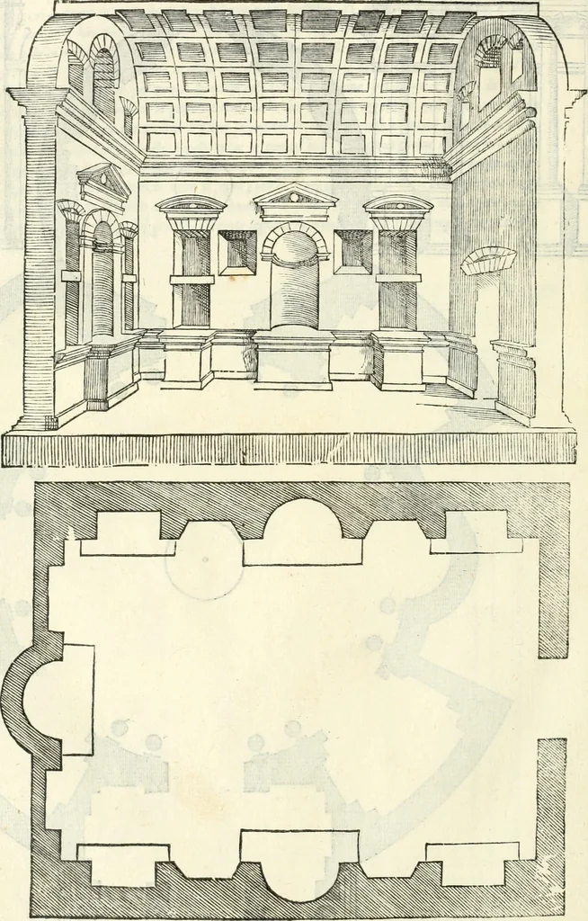 An illustration from Il terzo [-qvinto] libro ..., 1551, leaf 131