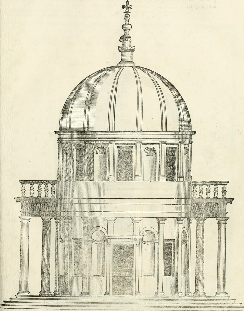 An illustration from Il terzo [-qvinto] libro ..., 1551, leaf 142