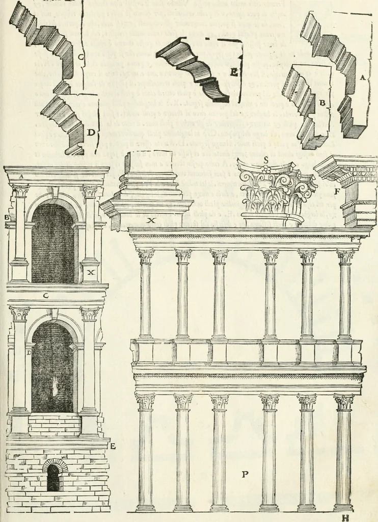 An illustration from Il terzo [-qvinto] libro ..., 1551, leaf 152