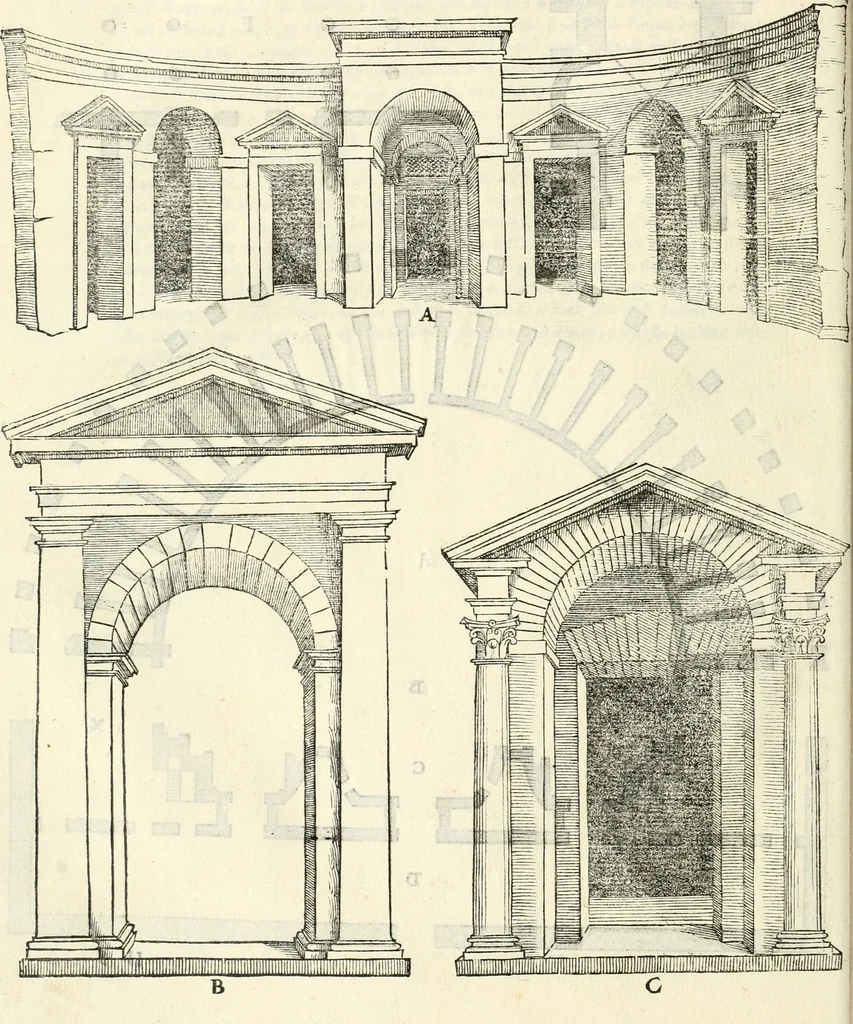 An illustration from Il terzo [-qvinto] libro ..., 1551, leaf 155