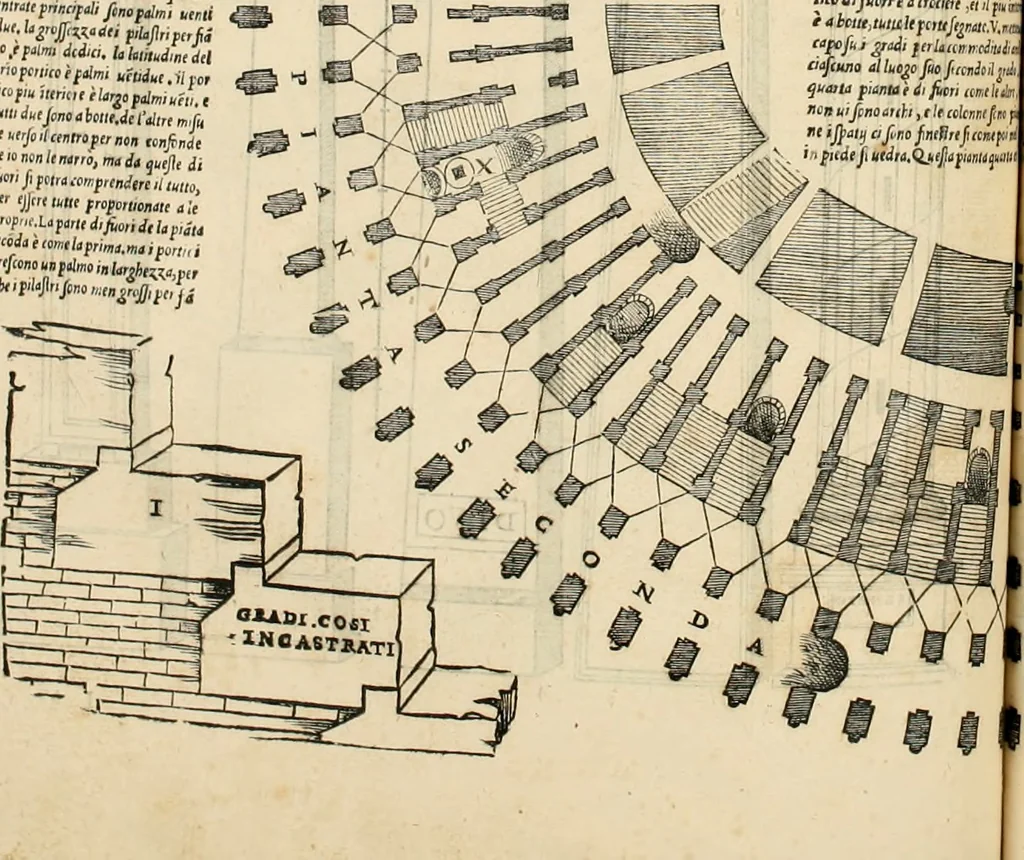 An illustration from Il terzo [-qvinto] libro ..., 1551, leaf 164