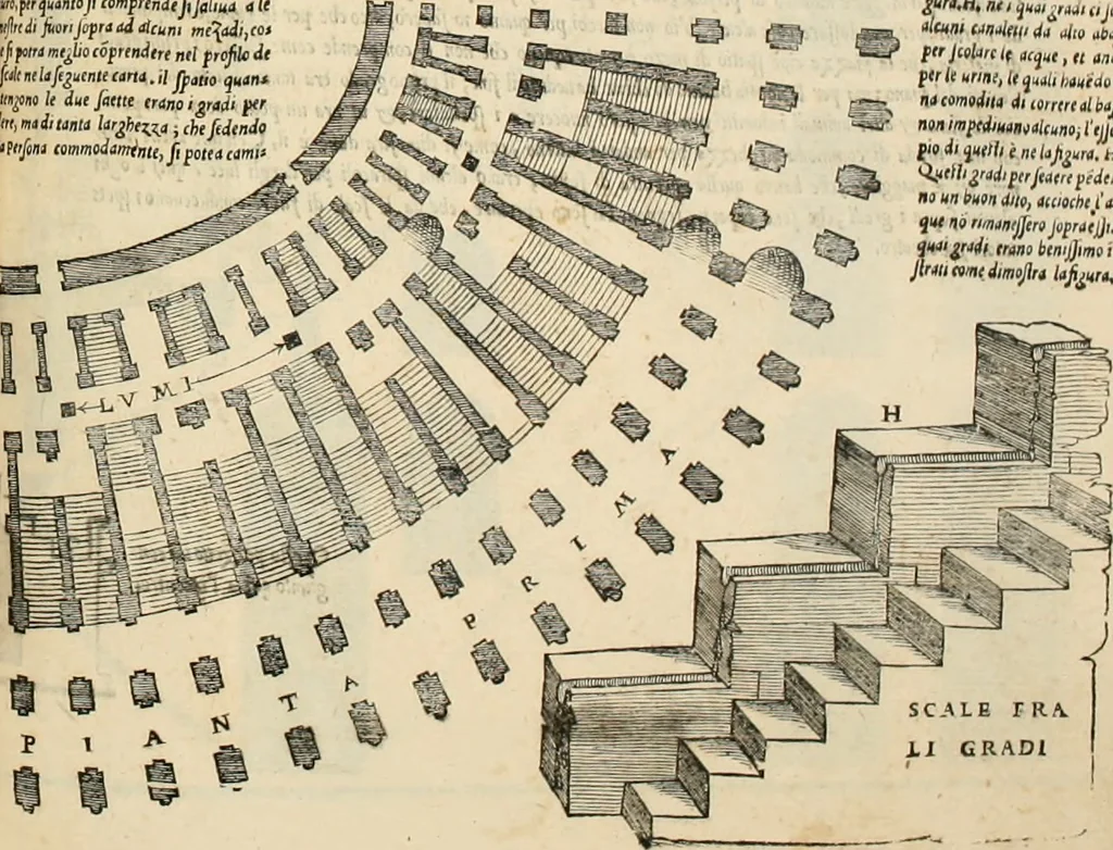 An illustration from Il terzo [-qvinto] libro ..., 1551, leaf 164