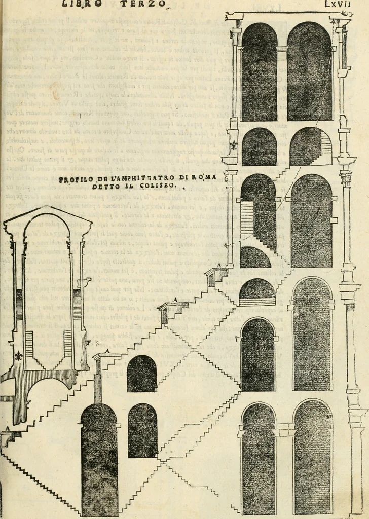 An illustration from Il terzo [-qvinto] libro ..., 1551, leaf 166