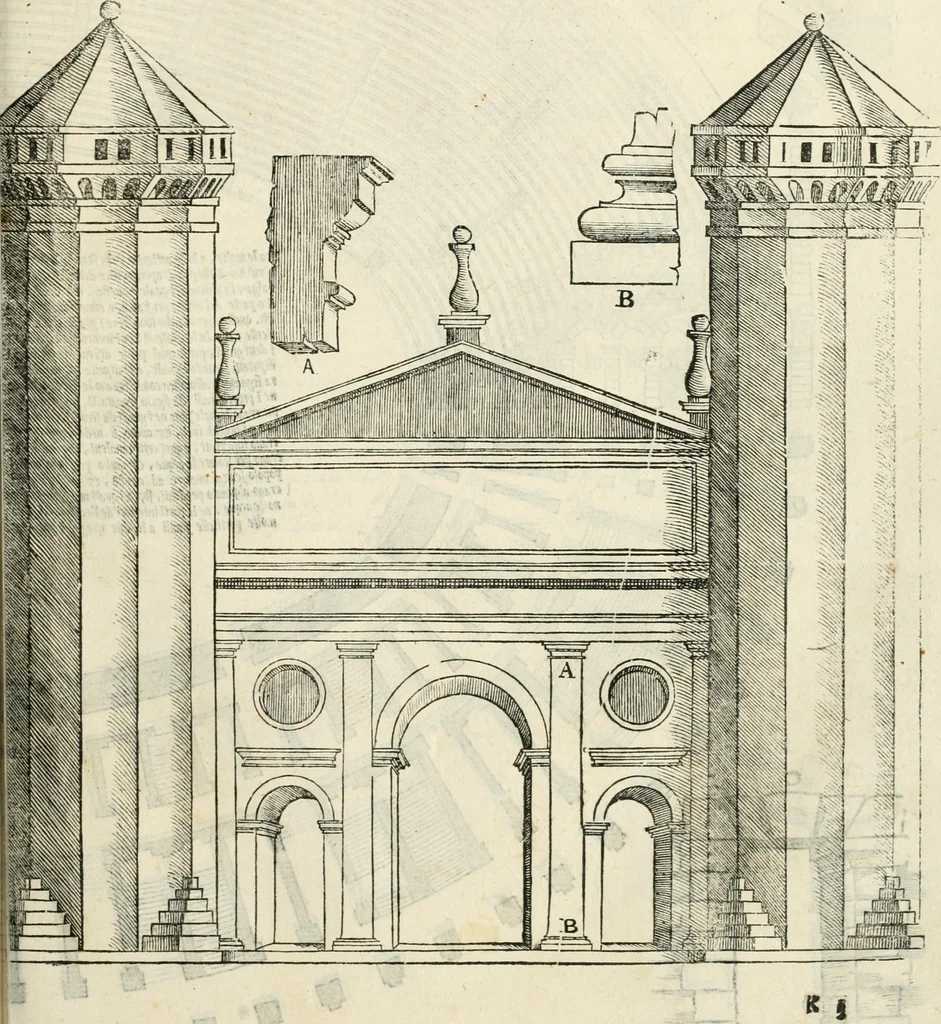 An illustration from Il terzo [-qvinto] libro ..., 1551, leaf 170