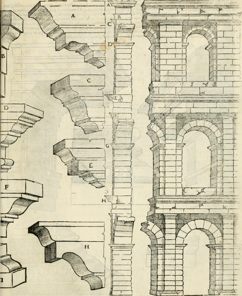 An illustration from Il terzo [-qvinto] libro ..., 1551, leaf 174