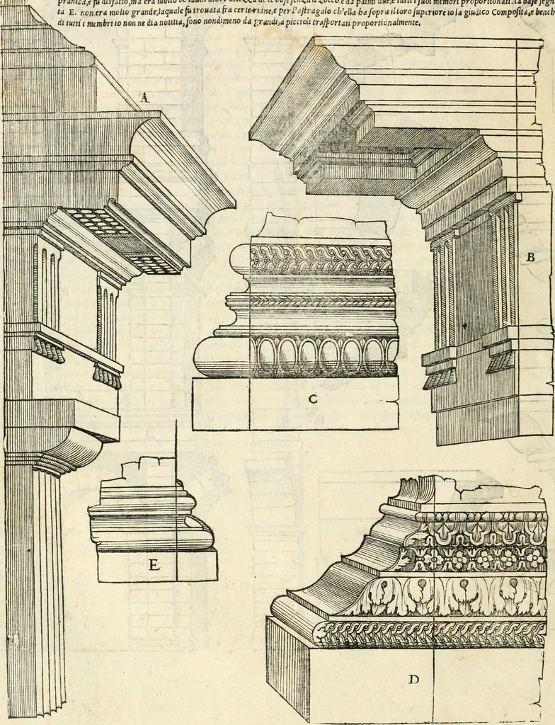 An illustration from Il terzo [-qvinto] libro ..., 1551, leaf 175
