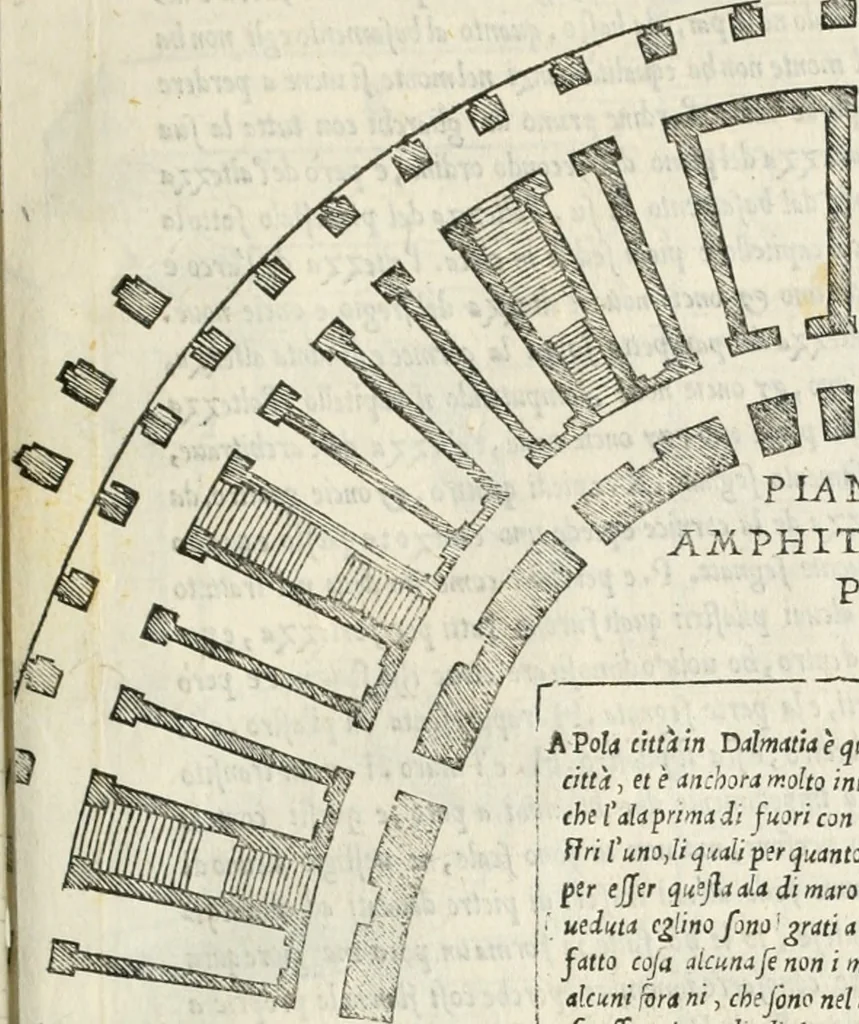 An illustration from Il terzo [-qvinto] libro ..., 1551, leaf 176
