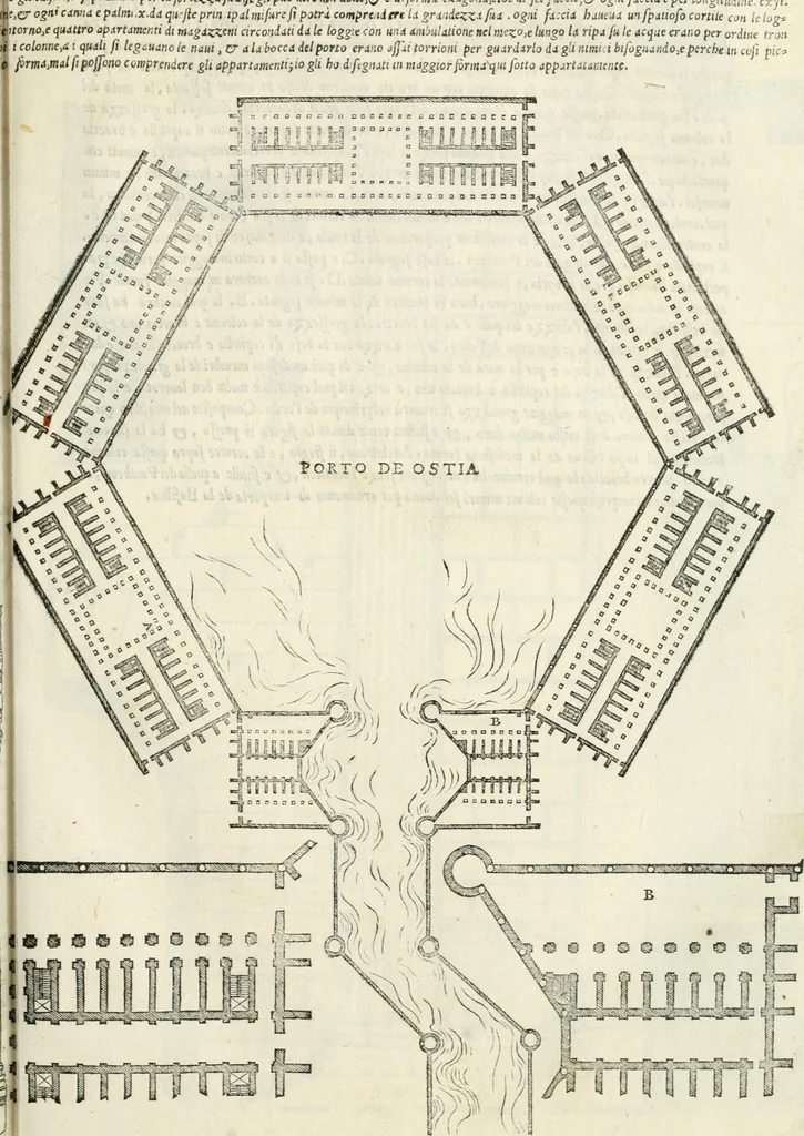 An illustration from Il terzo [-qvinto] libro ..., 1551, leaf 182