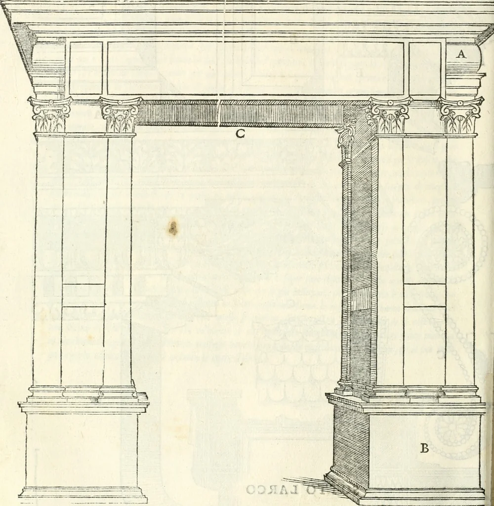 An illustration from Il terzo [-qvinto] libro ..., 1551, leaf 207