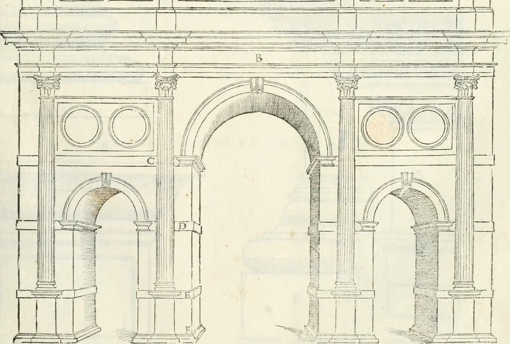 An illustration from Il terzo [-qvinto] libro ..., 1551, leaf 218