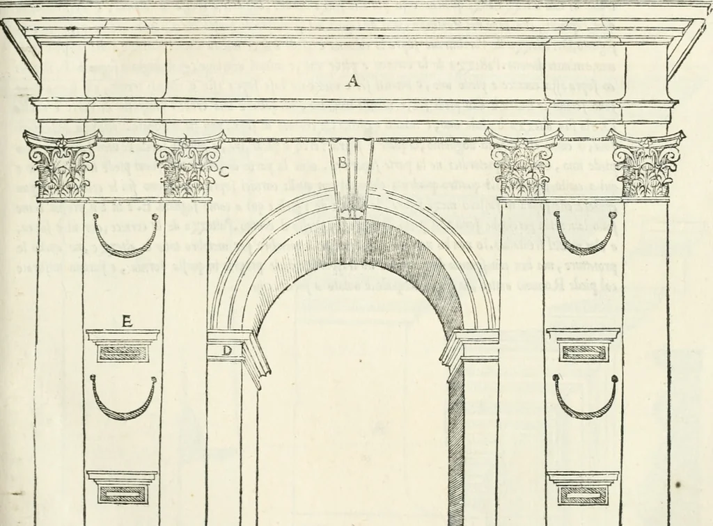 An illustration from Il terzo [-qvinto] libro ..., 1551, leaf 222