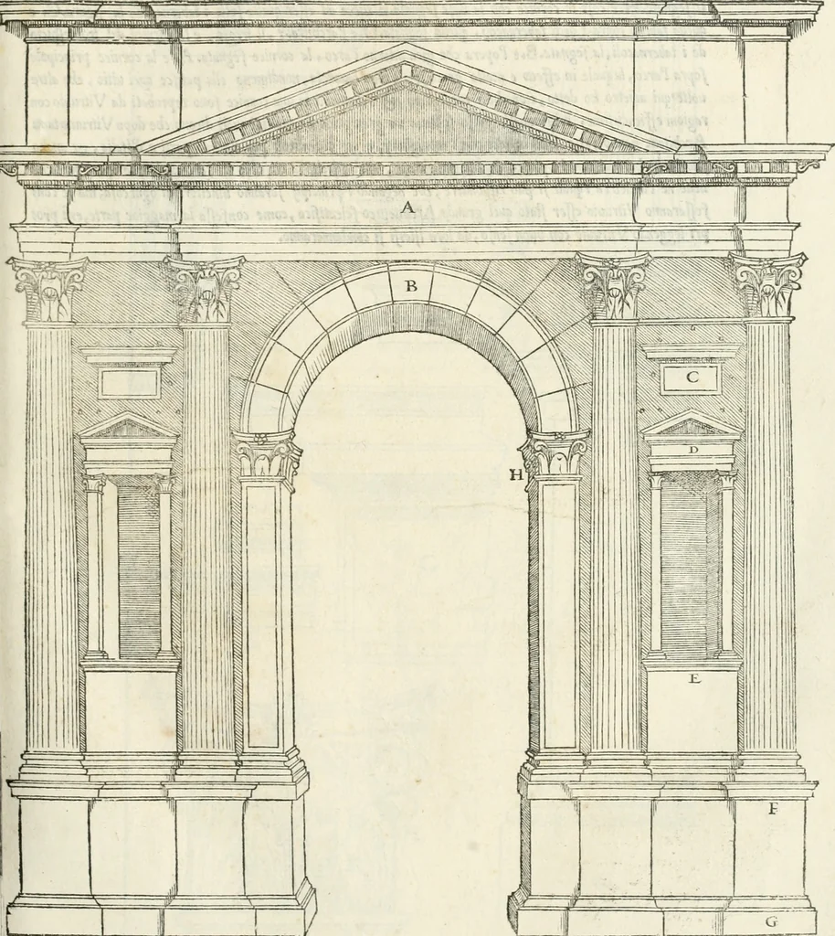 An illustration from Il terzo [-qvinto] libro ..., 1551, leaf 230