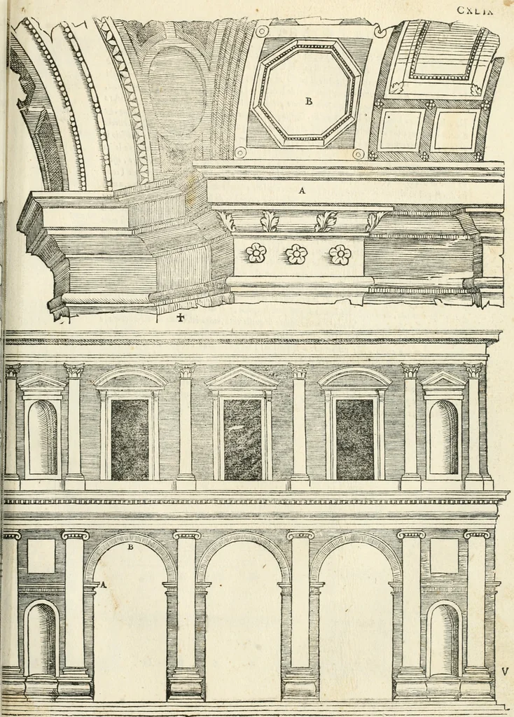 An illustration from Il terzo [-qvinto] libro ..., 1551, leaf 248