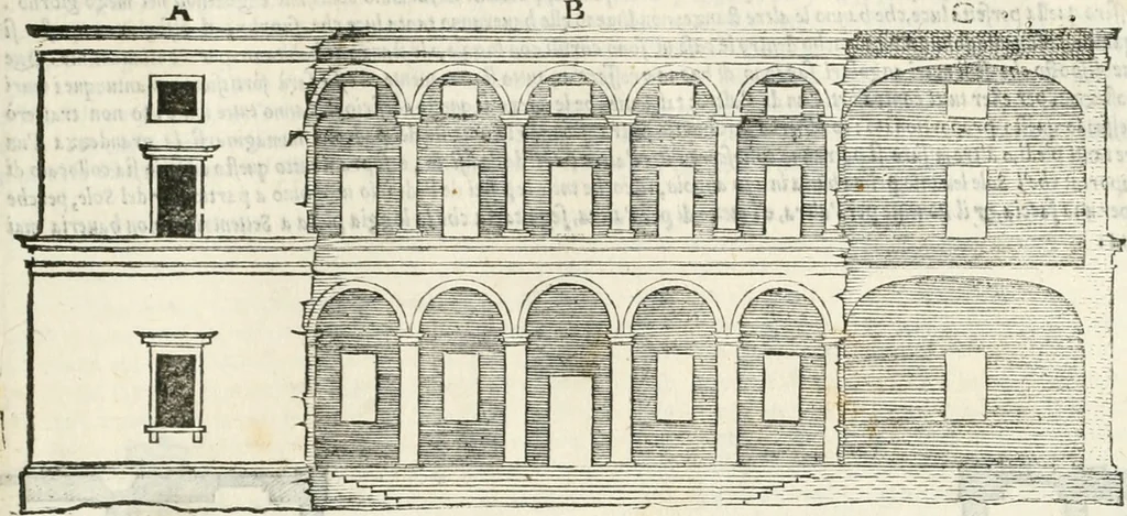 An illustration from Il terzo [-qvinto] libro ..., 1551, leaf 250