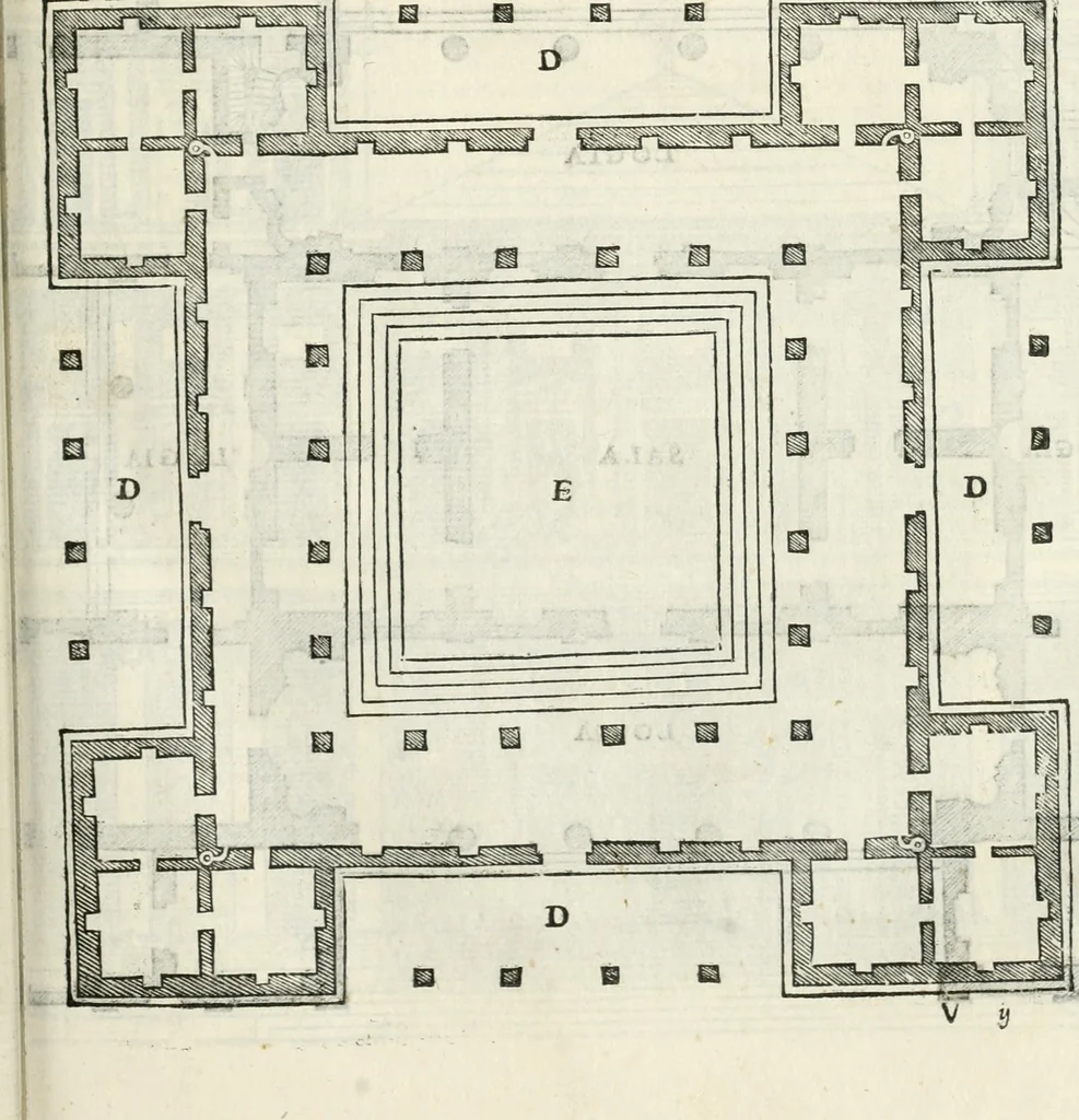 An illustration from Il terzo [-qvinto] libro ..., 1551, leaf 250