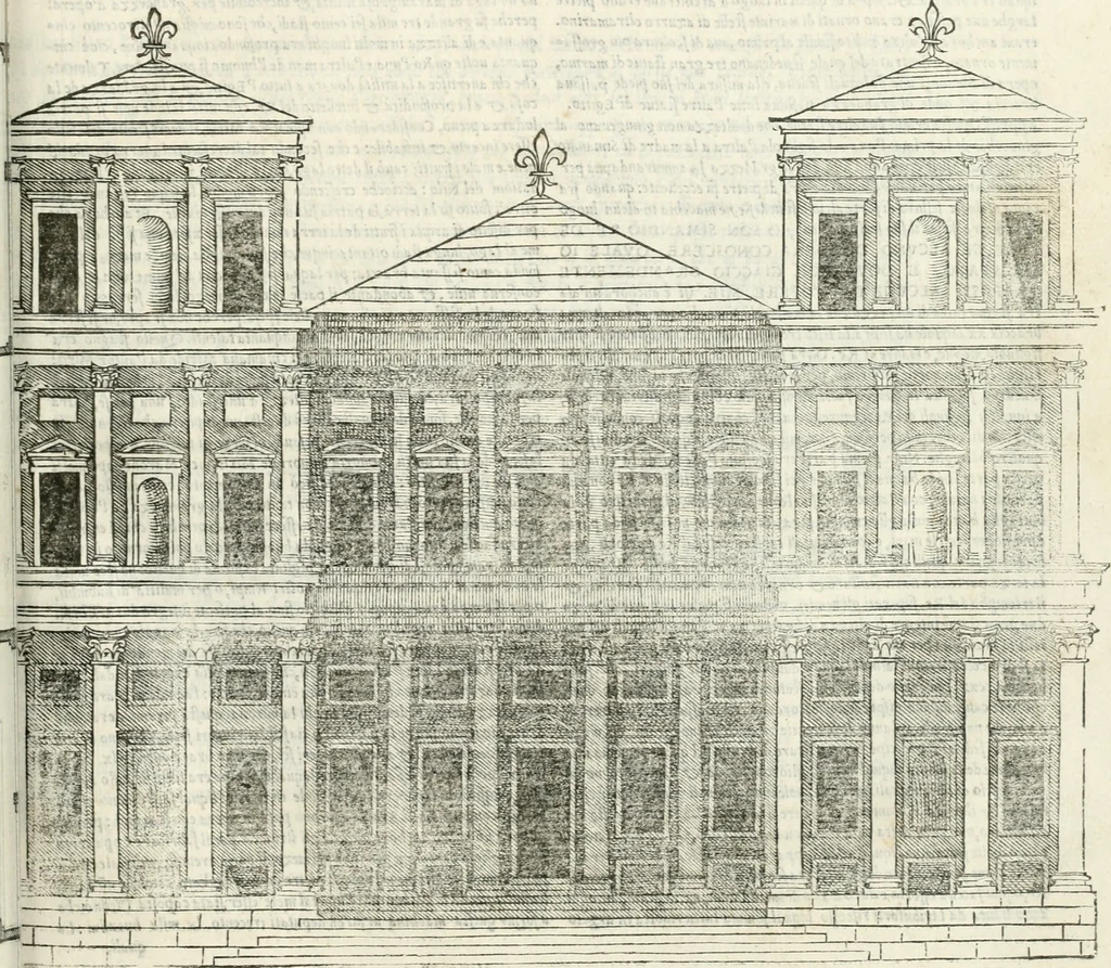 An illustration from Il terzo [-qvinto] libro ..., 1551, leaf 252