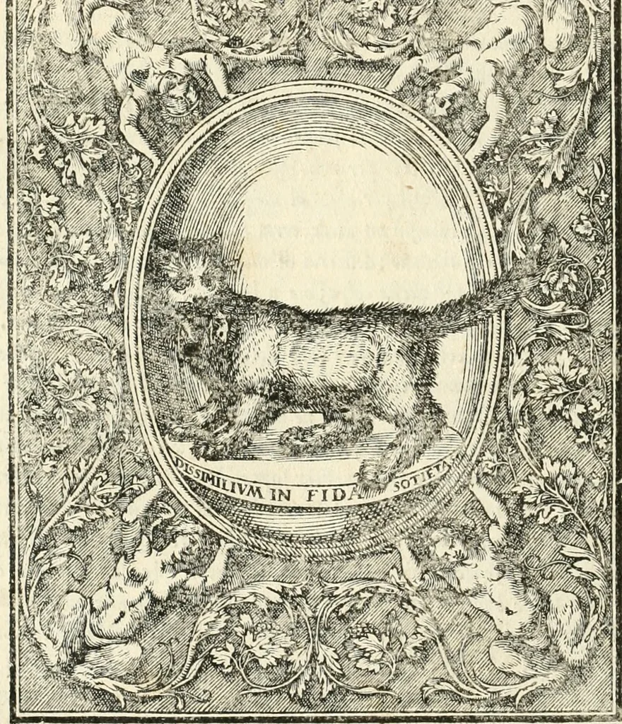 An illustration from Il terzo [-qvinto] libro ..., 1551, leaf 255