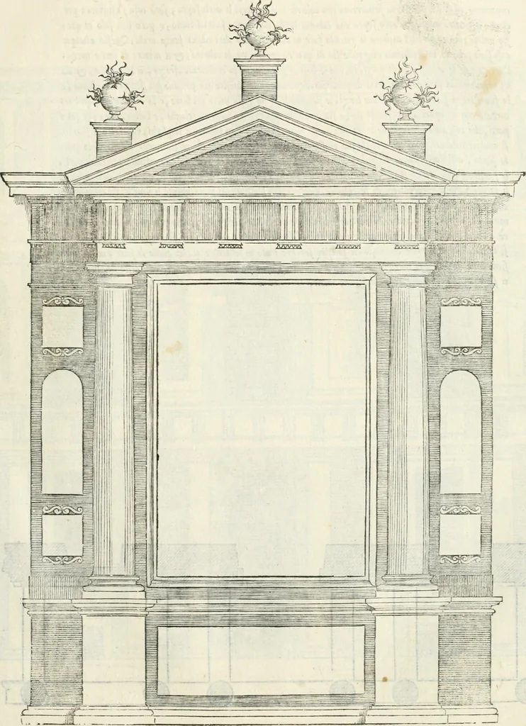 An illustration from Il terzo [-qvinto] libro ..., 1551, leaf 310