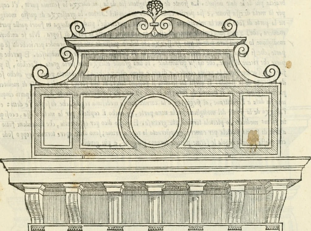 An illustration from Il terzo [-qvinto] libro ..., 1551, leaf 324