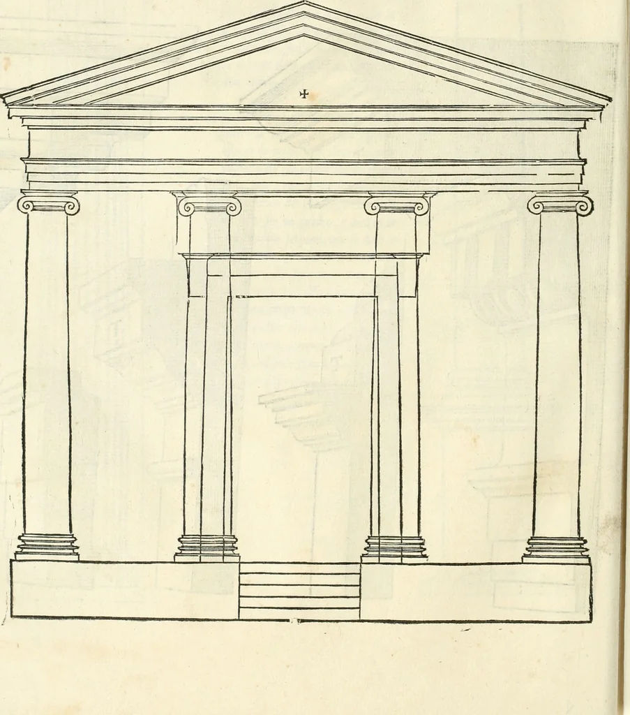 An illustration from Il terzo [-qvinto] libro ..., 1551, leaf 335