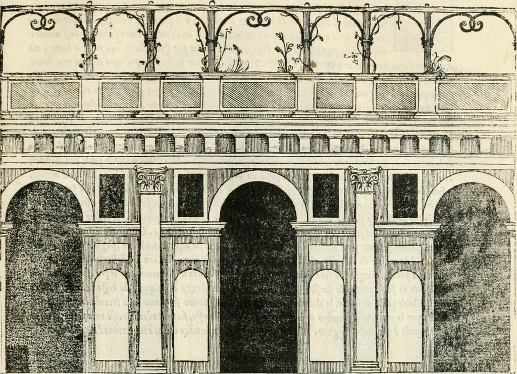 An illustration from Il terzo [-qvinto] libro ..., 1551, leaf 342