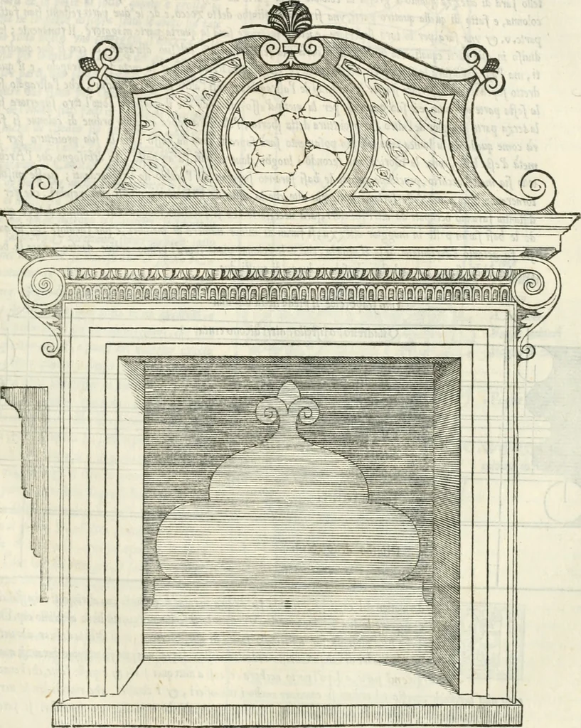 An illustration from Il terzo [-qvinto] libro ..., 1551, leaf 348
