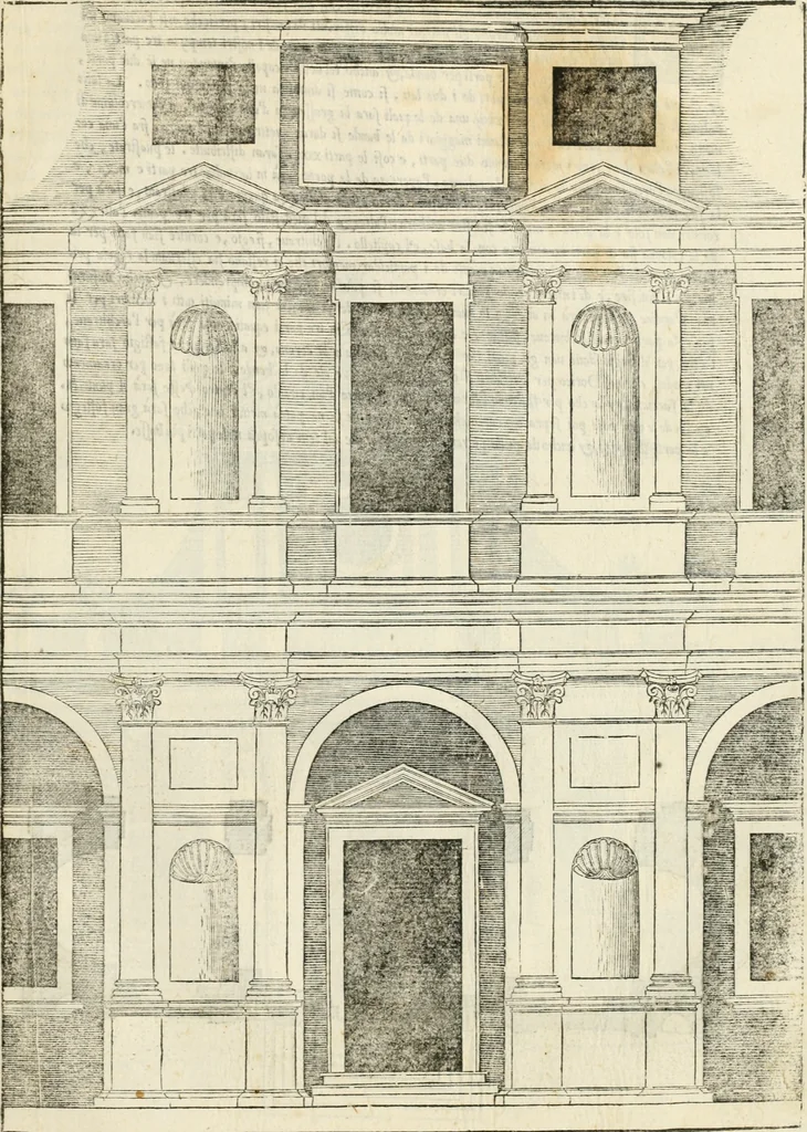 An illustration from Il terzo [-qvinto] libro ..., 1551, leaf 360