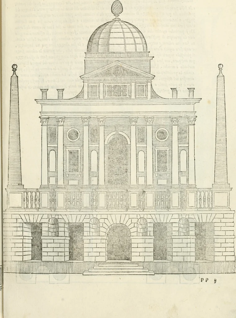 An illustration from Il terzo [-qvinto] libro ..., 1551, leaf 370