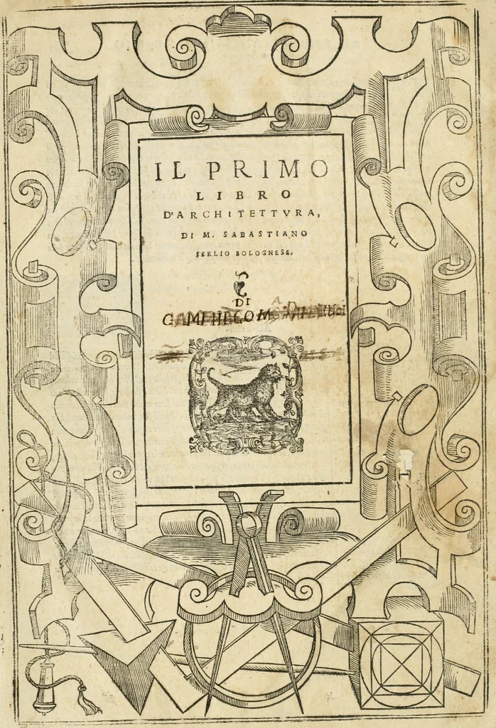 An illustration from Il terzo [-qvinto] libro ..., 1551, leaf 4