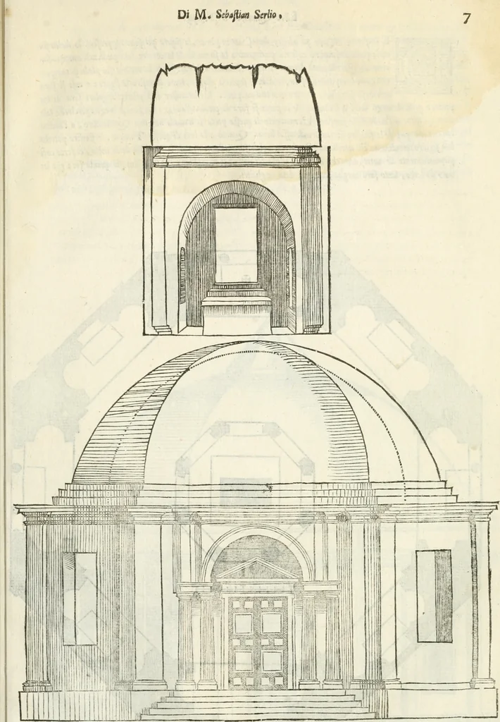 An illustration from Il terzo [-qvinto] libro ..., 1551, leaf 420